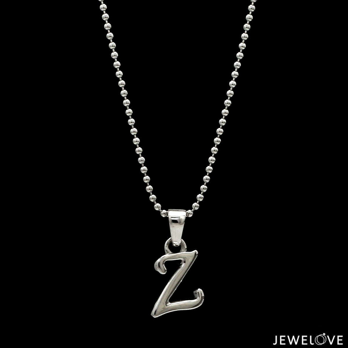 Alphabet Platinum Pendants JL PT P Alphabet-1