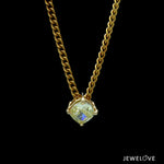 Load image into Gallery viewer, 18K Yellow Gold Pendant with Natural Fancy Intense Yellow Diamonds JL AU P 101

