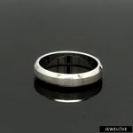 Load image into Gallery viewer, Beveled Edges Plain Platinum Couple Ring JL PT 616 - A Solid   Jewelove.US
