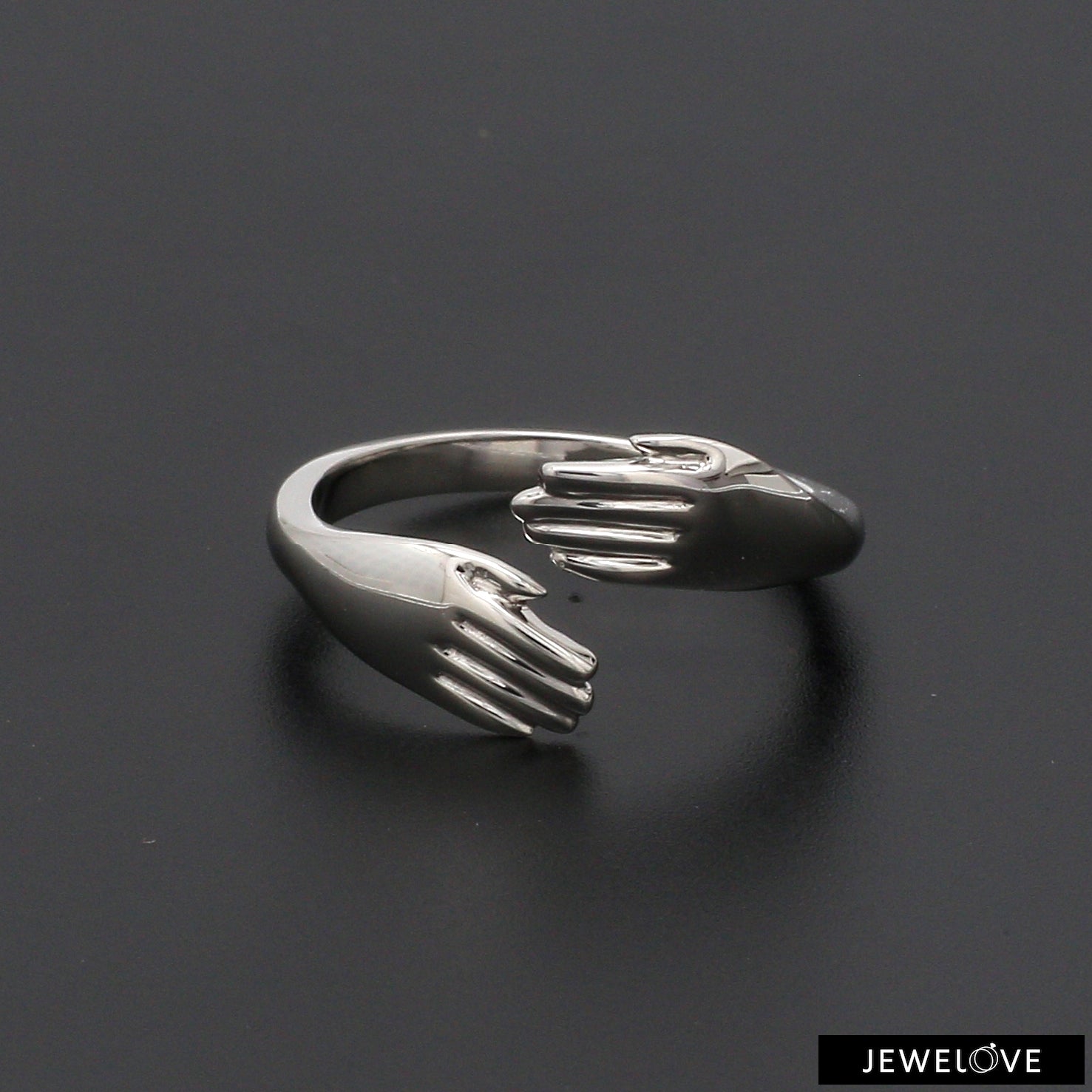Platinum Hug Unisex Ring JL PT 938