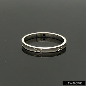2mm Designer Japanese Platinum Women's Ring JL PT 1344   Jewelove