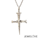 Load image into Gallery viewer, Platinum Cross Pendant JL PT P 243-C
