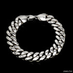 Load image into Gallery viewer, Men of Platinum | 13mm Platinum Bracelet for Men JL PTB 1336-Pt
