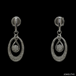 Load image into Gallery viewer, Platinum with Diamond Pendant Set for Women JL PT P 2444
