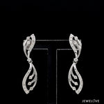 Load image into Gallery viewer, Designer Platinum Diamond Earrings for Women JL PT E 344
