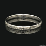 Load image into Gallery viewer, Platinum Engraved Baby Kada for Men JL PTB 1289
