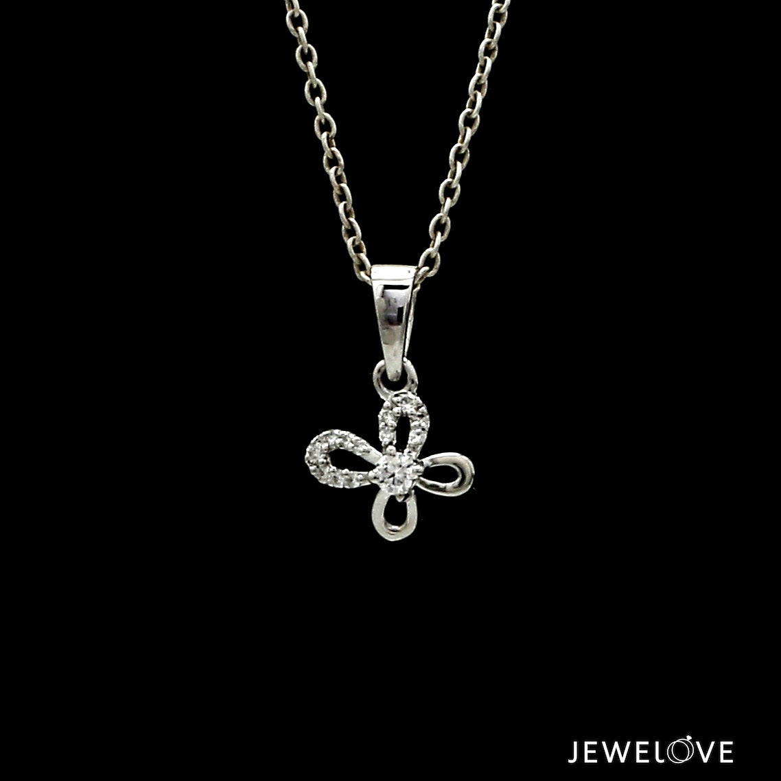 Beautiful Platinum with Diamond Pendant Set for Women JL PT PE 2425   Jewelove.US