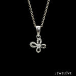 Load image into Gallery viewer, Beautiful Platinum with Diamond Pendant Set for Women JL PT PE 2425   Jewelove.US
