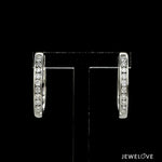 Load image into Gallery viewer, Platinum Bali Earrings with Diamonds  JL PT E 332   Jewelove
