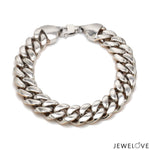 Load image into Gallery viewer, Men of Platinum | 13mm Platinum Bracelet for Men JL PTB 1336-Pt
