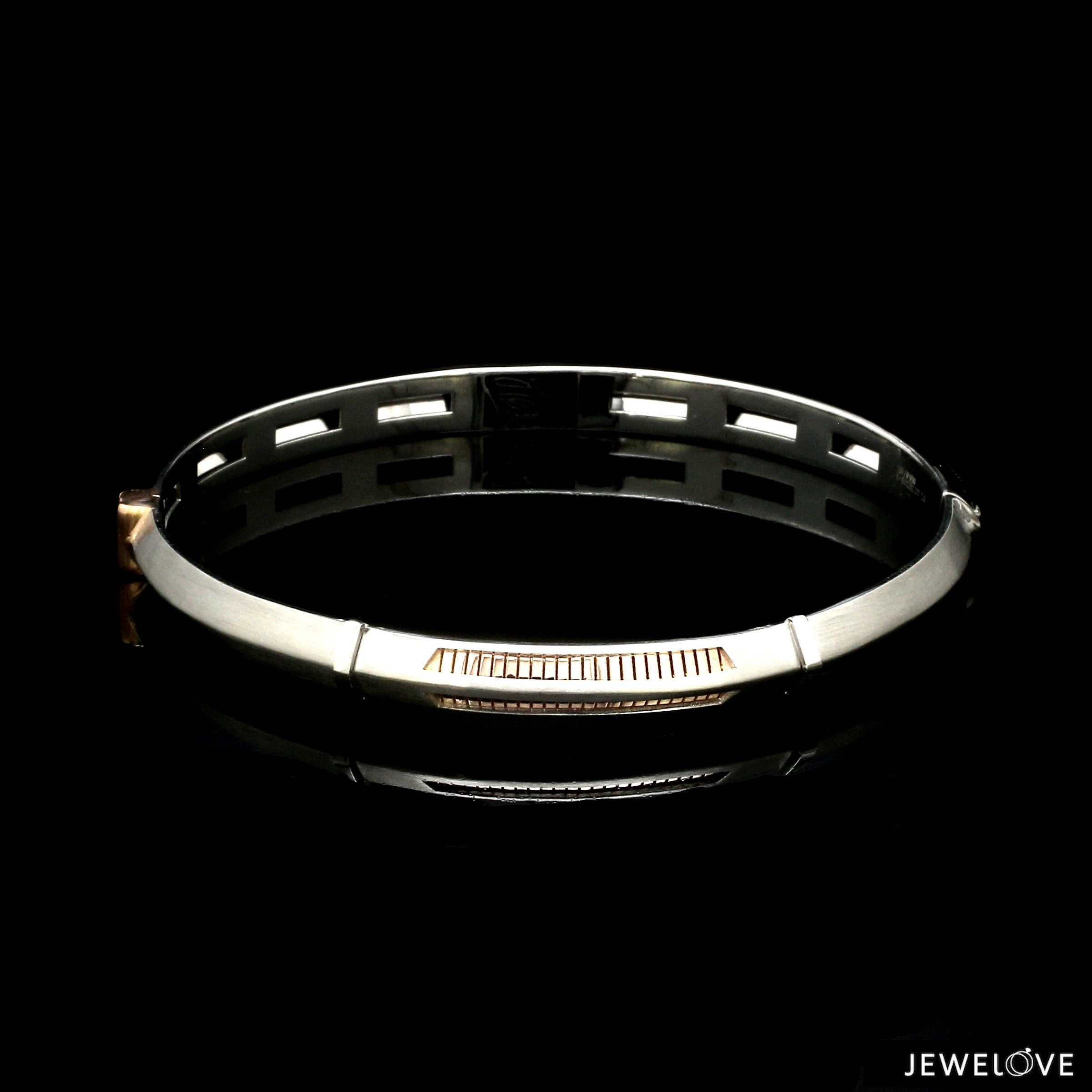 Men of Platinum | 6mm Rose Gold with Bracelet for Men JL PTB MSD 109