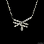 Load image into Gallery viewer, Evara Platinum Diamond Necklace Chain JL PT CH 209
