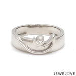 Load image into Gallery viewer, Designer Platinum Love Bands JL PT 119
