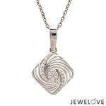 Load image into Gallery viewer, Platinum with Diamond Pendant for Women JL PT P 2453   Jewelove.US
