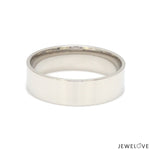 Load image into Gallery viewer, 6mm Flat Platinum Ring JL PT 544
