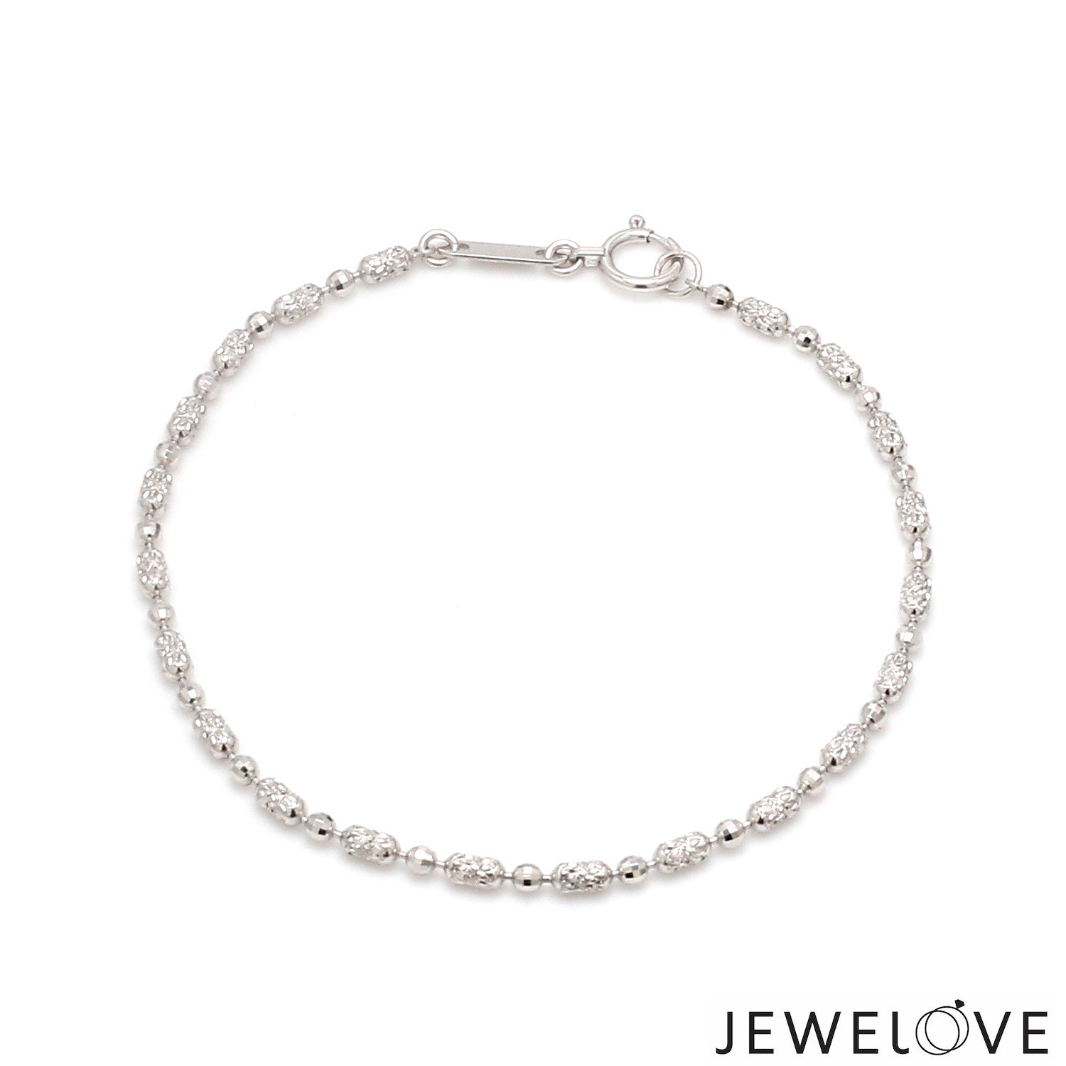 2mm Japanese Platinum Bracelet for Women JL PTB 1305