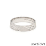 Load image into Gallery viewer, Platinum Love Bands for Couple for Men JL PT 1307
