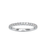 Load image into Gallery viewer, 2-Pointer 3/4 Diamond Eternity Ring in Platinum JL PT US-0007  VVS-GH Jewelove
