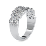 Load image into Gallery viewer, Designer Broad Platinum Ring with Diamonds for Women JL PT US-0009
