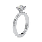 Load image into Gallery viewer, Platinum Diamond Halo Solitaire Engagement Ring JL PT 0021
