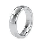 Load image into Gallery viewer, Plain Platinum Hi-Polish Ring for Men JL PT 0022

