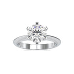 Load image into Gallery viewer, 0.70 cts. Solitaire Platinum Solitaire Engagement Ring JL PT 0032
