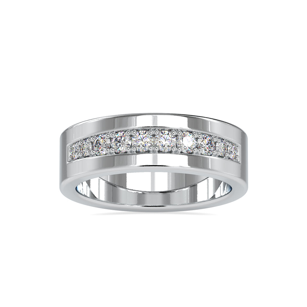 5-Pointer Platinum Diamond Engagement Ring for Women JL PT 0034   Jewelove