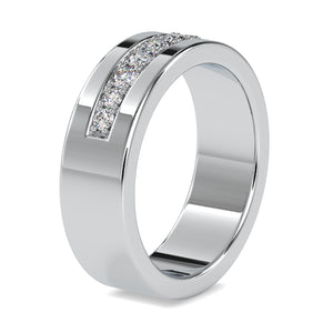 5-Pointer Platinum Diamond Engagement Ring for Women JL PT 0034   Jewelove