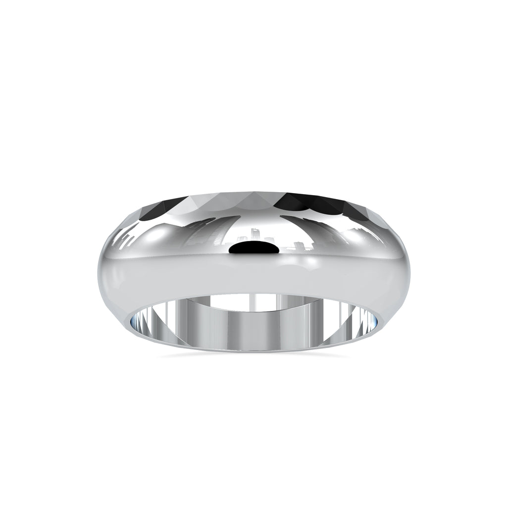 Plain Platinum Heavy Ring for Men JL PT 0041   Jewelove