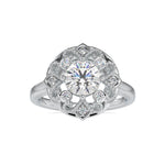 Load image into Gallery viewer, 0.30cts. Solitaire Designer Platinum Diamond Engagement Ring JL PT 0044   Jewelove

