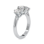 Load image into Gallery viewer, 30-Pointer Solitaire Platinum Engagement Ring JL PT 0061
