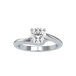 Load image into Gallery viewer, 0.30cts. Solitaire Platinum Engagement Ring JL PT 0072   Jewelove.US
