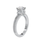 Load image into Gallery viewer, 0.50cts. Solitaire Platinum Diamond Split Shank Engagement Ring JL PT 0073   Jewelove.US

