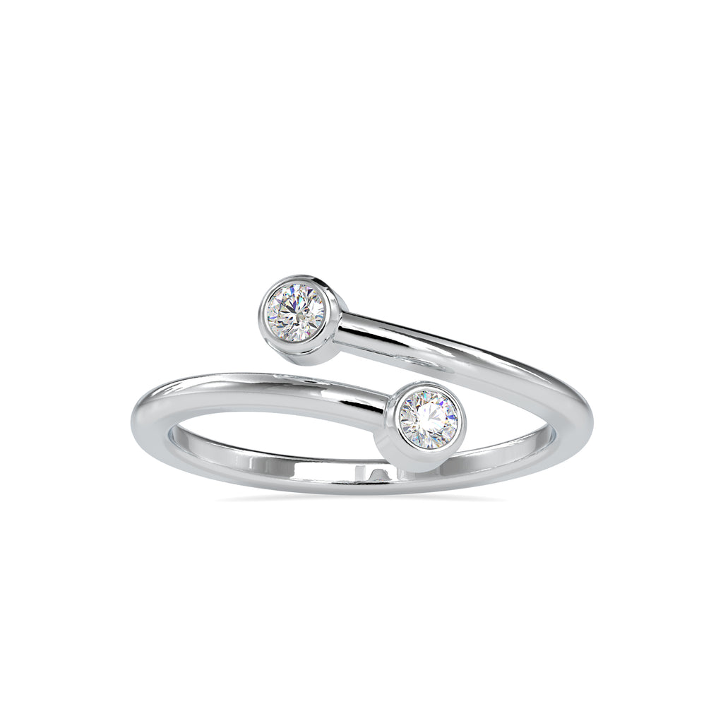 Platinum Diamond Engagement Ring for Women JL PT 0082   Jewelove.US