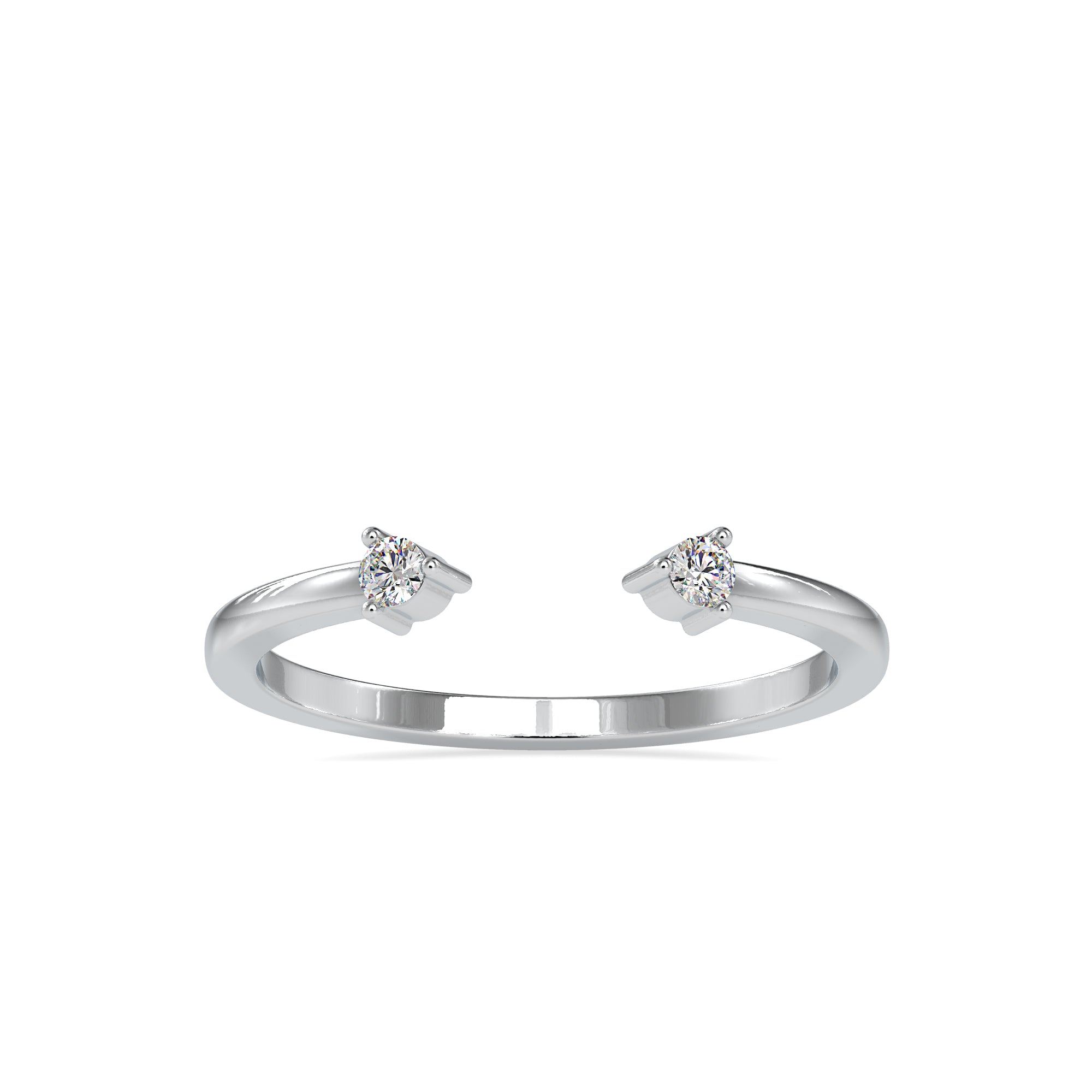 Platinum Diamond Ring for Women JL PT 0083   Jewelove.US