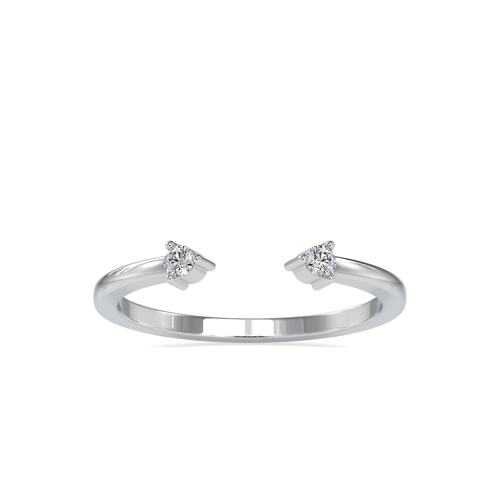 Platinum Diamond Ring for Women JL PT 0083   Jewelove.US