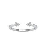 Load image into Gallery viewer, Platinum Diamond Ring for Women JL PT 0083
