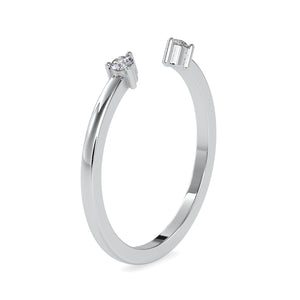Platinum Diamond Ring for Women JL PT 0083   Jewelove.US