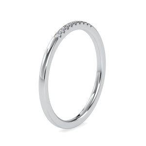 9 Diamond Platinum Ring for Women JL PT 0084