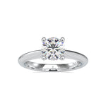 Load image into Gallery viewer, 0.50cts. Solitaire Platinum Diamond Engagement Ring JL PT 0095
