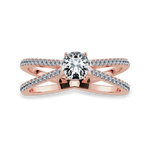 Load image into Gallery viewer, 50-Pointer Solitaire Diamond Split Shank 18K Rose Gold Ring JL AU 1169R-A   Jewelove.US
