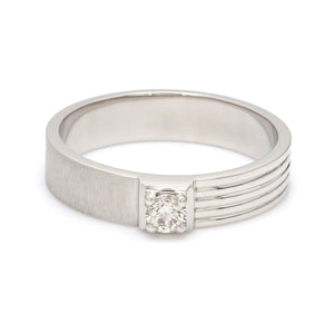 Designer Platinum Love Bands Diamonds JL PT 1060  Men-s-Ring-only Jewelove.US