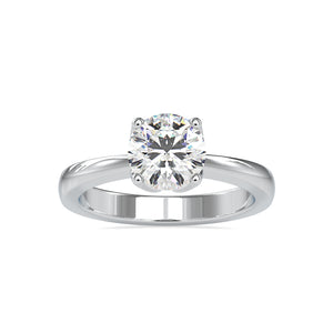 0.50cts. Solitaire Platinum Engagement Ring JL PT 0107   Jewelove.US