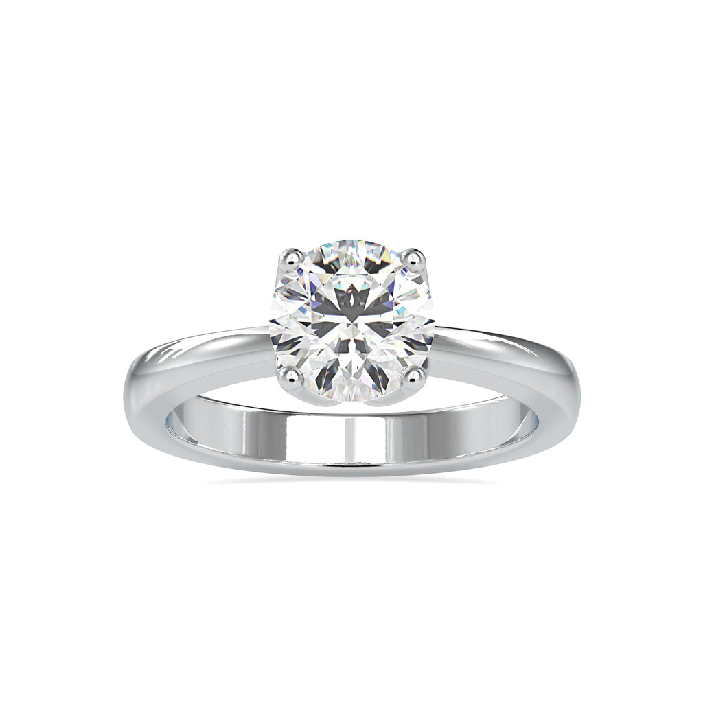 0.30cts. Solitaire Platinum Engagement Ring JL PT 0107-A   Jewelove.US