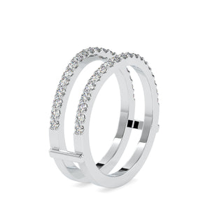 Designer Platinum Diamond Engagement Ring JL PT 0116   Jewelove.US