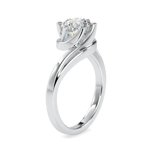 0.50cts. Solitaire Platinum Engagement Ring JL PT 0126-A   Jewelove.US
