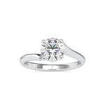 Load image into Gallery viewer, 0.50cts. Solitaire Platinum Engagement Ring JL PT 0127
