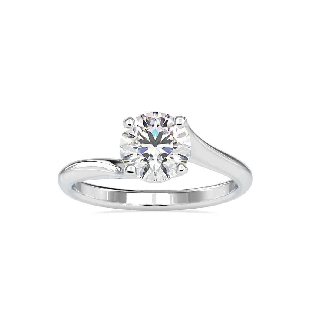 0.30cts. Solitaire Platinum Engagement Ring JL PT 0127-A   Jewelove.US