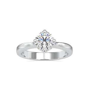 0.70cts. Solitaire Platinum Engagement Ring JL PT 0130-B   Jewelove.US