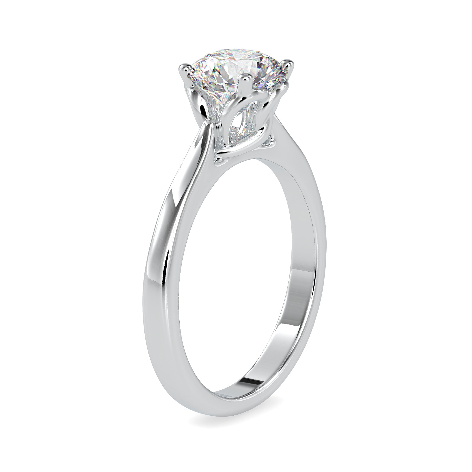 0.30cts. Solitaire Platinum Engagement Ring JL PT 0132-A   Jewelove.US